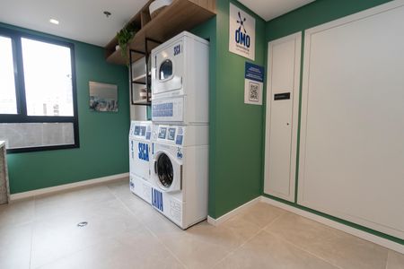 Studio à venda com 23m², 1 quarto e sem vaga Studio à venda com 23m², 1 quarto e sem vagaLavanderia