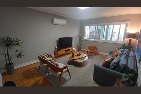 Sala de apartamento à venda com 4 quartos, 122m² em Independência, Porto Alegre