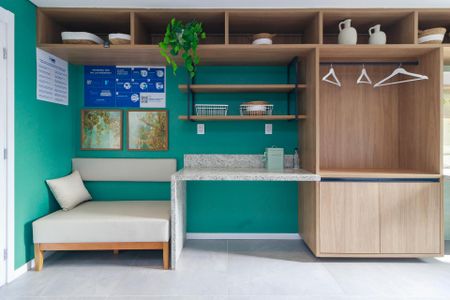 Studio à venda com 23m², 0 quarto e sem vagaLavanderia