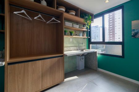 Studio à venda com 23m², 0 quarto e sem vagaLavanderia