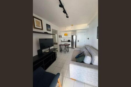 Sala de apartamento para alugar com 1 quarto, 48m² em Rio Vermelho, Salvador