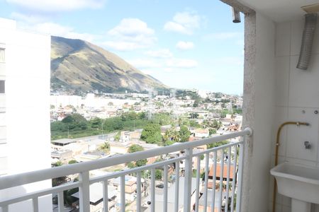 Varanda de apartamento para alugar com 2 quartos, 55m² em Luz, Nova Iguaçu