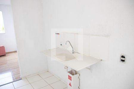 Cozinha e Área de Serviço de apartamento para alugar com 2 quartos, 42m² em Goiá, Goiânia
