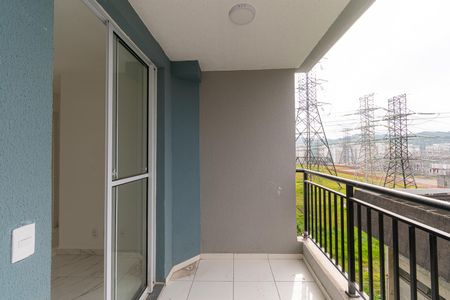 Varanda da Sala de apartamento para alugar com 2 quartos, 43m² em Cidade São Mateus, São Paulo