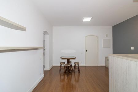 Sala de apartamento para alugar com 1 quarto, 48m² em Moema, São Paulo