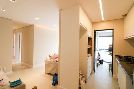 Sala / Cozinha de apartamento à venda com 3 quartos, 93m² em Campo Belo, São Paulo