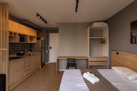 Studio de kitnet/studio para alugar com 1 quarto, 25m² em Barra Funda, São Paulo
