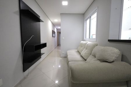 Sala de apartamento à venda com 2 quartos, 68m² em Jardim Paraiso, Santo André