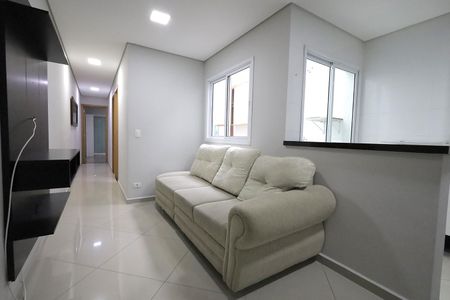 Sala de apartamento à venda com 2 quartos, 68m² em Jardim Paraiso, Santo André
