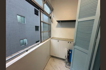 Área de Serviço de apartamento para alugar com 1 quarto, 40m² em Centro, São Vicente