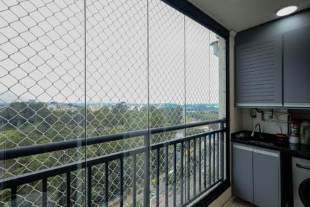 Apartamento para alugar com 40m², 2 quartos e 1 vaga Apartamento para alugar com 40m², 2 quartos e 1 vagaVaranda e área de serviço