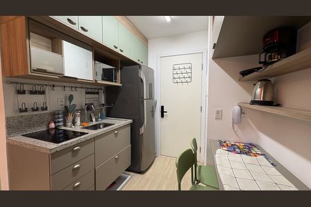 Studio à venda com 26m², 1 quarto e sem vaga