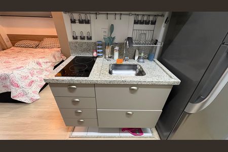 Studio à venda com 26m², 1 quarto e sem vaga