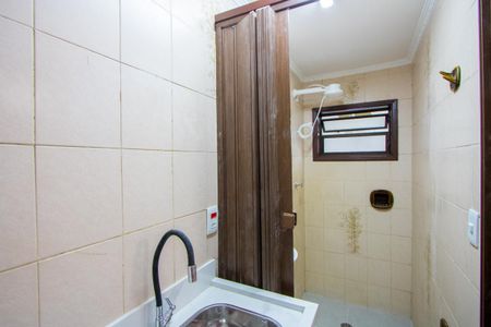 Cozinha de kitnet/studio para alugar com 1 quarto, 12m² em Campestre, Santo André
