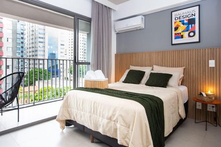Sala/Quarto de apartamento à venda com 1 quarto, 26m² em Vila Clementino, São Paulo