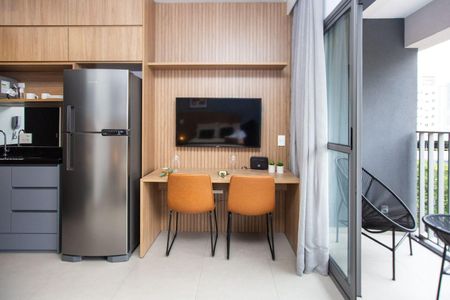 Apartamento à venda com 26m², 1 quarto e 1 vaga Apartamento à venda com 26m², 1 quarto e 1 vagaCozinha