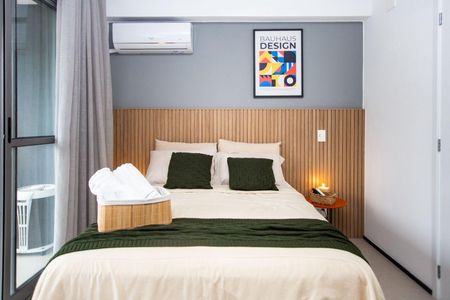 Apartamento à venda com 26m², 1 quarto e 1 vaga Apartamento à venda com 26m², 1 quarto e 1 vagaSala/Quarto