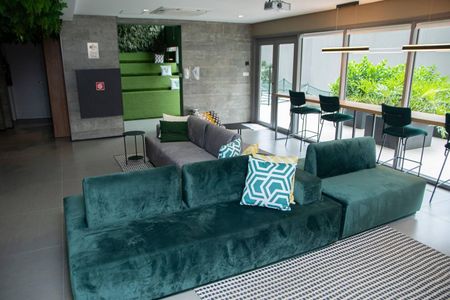 Área externa de apartamento para alugar com 1 quarto, 26m² em Vila Clementino, São Paulo