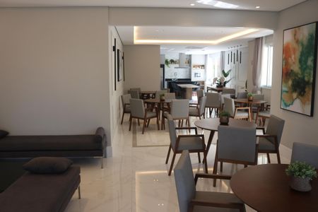 Apartamento à venda com 85m², 2 quartos e 2 vagasÁrea comum - Salão de festas