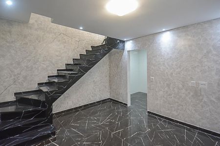 Sala de casa de condomínio à venda com 2 quartos, 80m² em Jardim Cipreste, São Bernardo do Campo