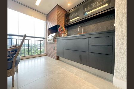 Varanda Gourmet de apartamento à venda com 4 quartos, 168m² em Água Branca, São Paulo