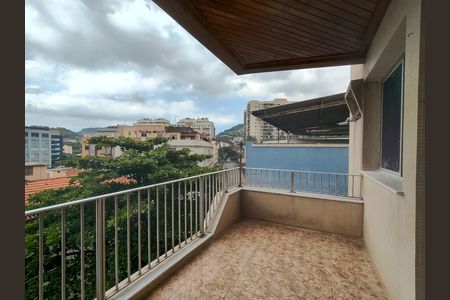Varanda da Sala de apartamento para alugar com 2 quartos, 52m² em Tijuca, Rio de Janeiro