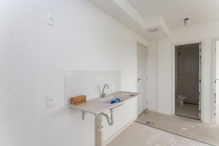Apartamento à venda com 32m², 2 quartos e sem vaga Apartamento à venda com 32m², 2 quartos e sem vagaCozinha Americana