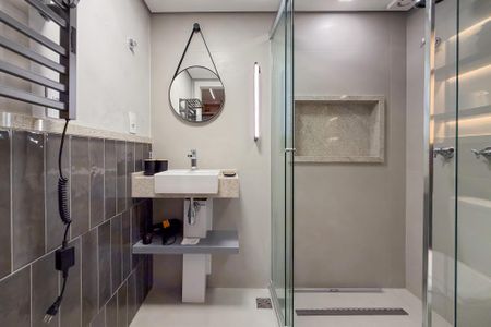 Studio à venda com 29m², 1 quarto e sem vaga Studio à venda com 29m², 1 quarto e sem vagaBanheiro