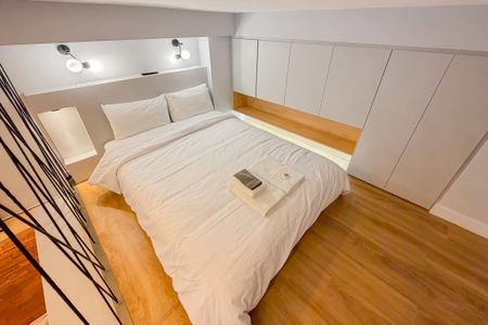 Quarto - Mezanino de kitnet/studio à venda com 1 quarto, 29m² em Vila Mariana, São Paulo