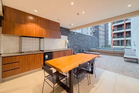 Studio à venda com 29m², 1 quarto e sem vaga Studio à venda com 29m², 1 quarto e sem vagaChurrasqueira