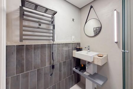 Studio à venda com 29m², 1 quarto e sem vaga Studio à venda com 29m², 1 quarto e sem vagaBanheiro
