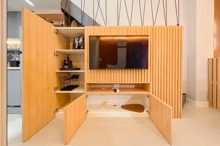 Studio à venda com 29m², 1 quarto e sem vaga Studio à venda com 29m², 1 quarto e sem vagaArmários