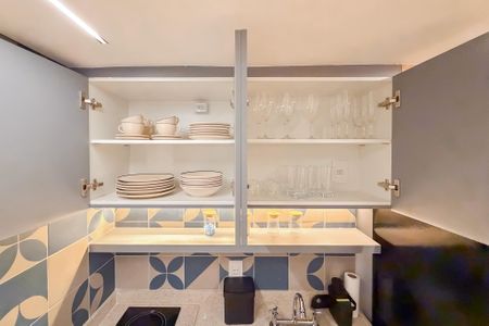 Studio à venda com 29m², 1 quarto e sem vaga Studio à venda com 29m², 1 quarto e sem vagaCozinha