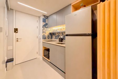 Studio à venda com 29m², 1 quarto e sem vaga Studio à venda com 29m², 1 quarto e sem vagaCozinha