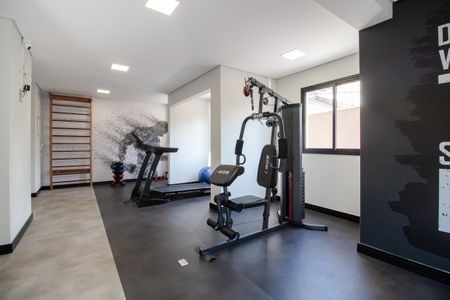 Apartamento para alugar com 41m², 2 quartos e 1 vaga Apartamento para alugar com 41m², 2 quartos e 1 vagaAcademia