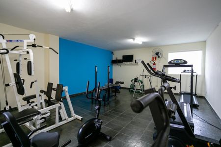 Apartamento para alugar com 131m², 3 quartos e 2 vagas Apartamento para alugar com 131m², 3 quartos e 2 vagasÁrea comum - Academia