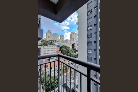 Studio para alugar com 21m², 1 quarto e sem vaga Studio para alugar com 21m², 1 quarto e sem vagaVaranda