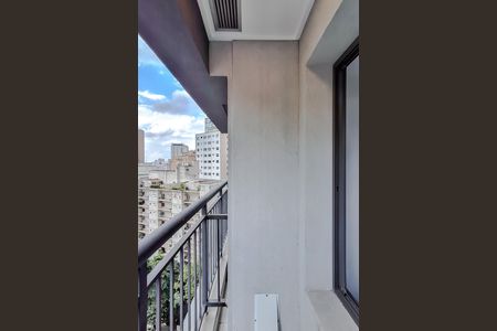 Studio para alugar com 21m², 1 quarto e sem vaga Studio para alugar com 21m², 1 quarto e sem vagaVaranda