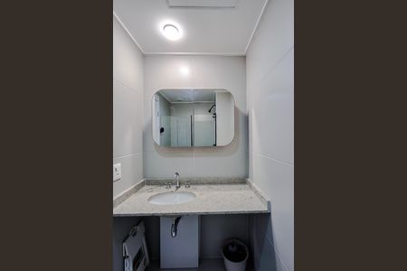 Studio para alugar com 21m², 1 quarto e sem vaga Studio para alugar com 21m², 1 quarto e sem vagaBanheiro