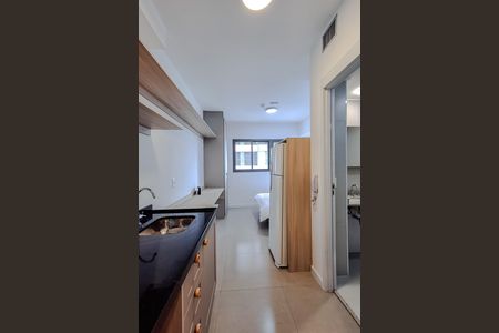 Studio para alugar com 21m², 1 quarto e sem vaga Studio para alugar com 21m², 1 quarto e sem vagaCozinha