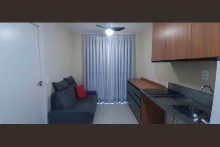 Sala de apartamento para alugar com 1 quarto, 27m² em Vila Lageado, São Paulo