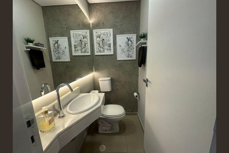 Casa de condomínio para alugar com 330m², 4 quartos e 2 vagasLavabo
