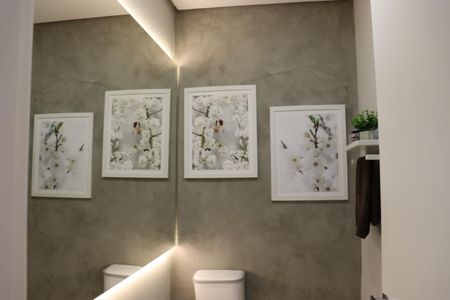 Casa de condomínio para alugar com 330m², 4 quartos e 2 vagasLavabo