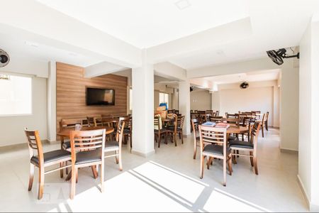 Apartamento para alugar com 48m², 2 quartos e 1 vagaÁrea comum - Salão de festas