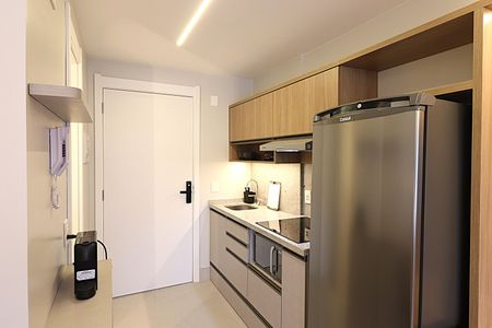 Studio para alugar com 26m², 1 quarto e sem vagaEspaço conjugado