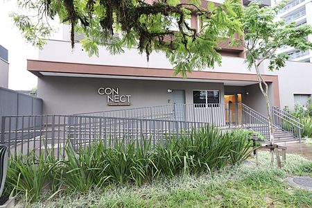 Studio para alugar com 26m², 1 quarto e sem vagaFachada e portaria