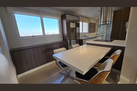 Sala de Jantar de apartamento à venda com 3 quartos, 153m² em Jardim, Santo André