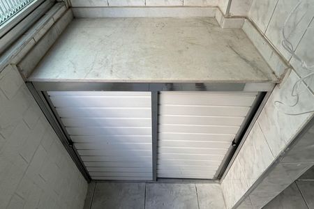 Varanda da Sala de apartamento para alugar com 1 quarto, 454m² em Ponta da Praia, Santos