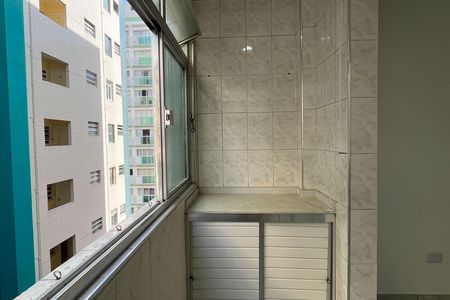 Varanda da Sala de apartamento para alugar com 1 quarto, 454m² em Ponta da Praia, Santos
