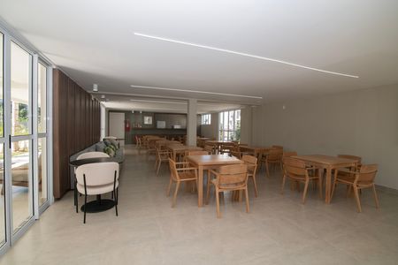 Apartamento para alugar com 55m², 2 quartos e 1 vaga Apartamento para alugar com 55m², 2 quartos e 1 vagaÁrea Comum - Salão de Festas